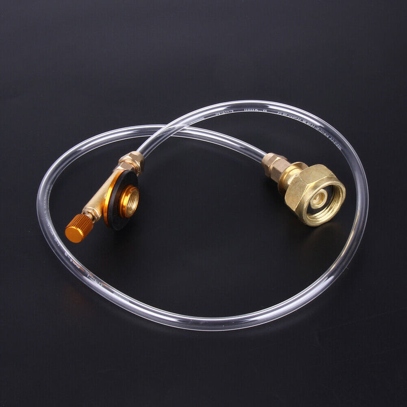 Outdoor Gas Stove Camping Stove Propane Refill Adapter Burner LPG Flat EU Newly