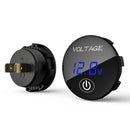 Car Car DC 5-48V Digital Panel Voltmeter Touch Switch Battery Capacity Tester