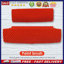 2pcs Rubber Imitation Wood Grain Paint Texture Roller Brush Wall Painting Sets