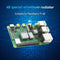 3pcs Aluminum Heatsink for Raspberry Pi 4B Heat Sink Cooling Pad Accessories