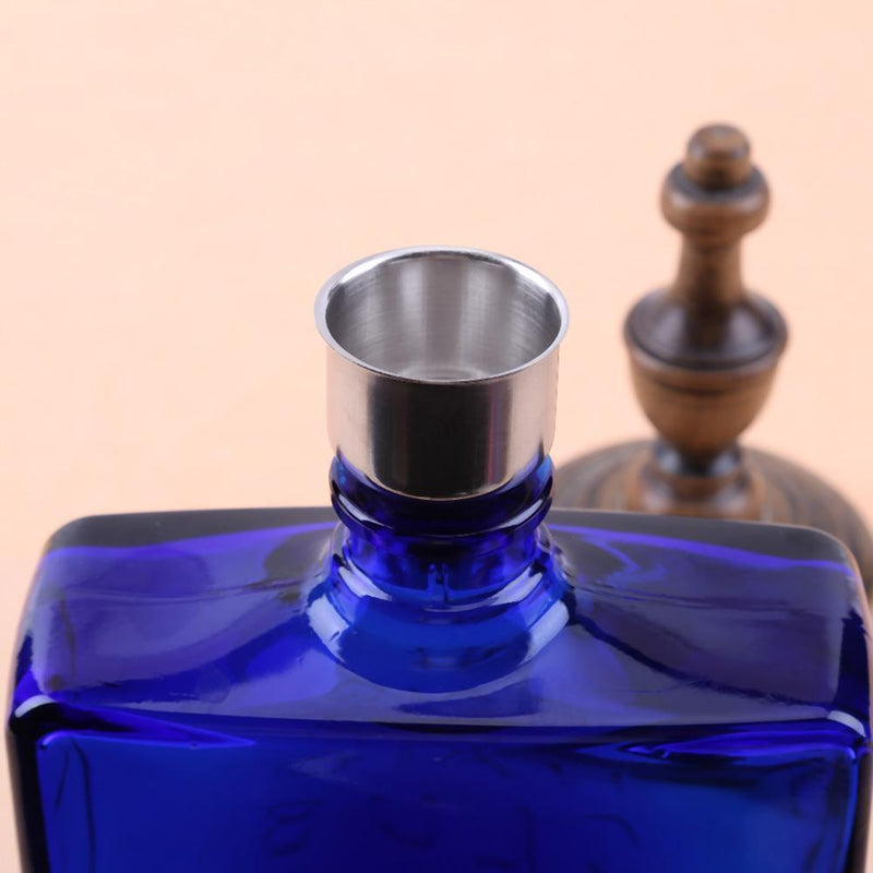 Stainless Steel Funnel Oil Water Hopper Filter Kitchen Cooking Tools(S)