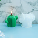 Cactus Candle Silicone Mold Aromatherapy Plaster Ornaments DIY Making Kit Crafts