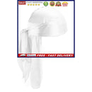 Silky Durag for Men Women Hip-Hop Workout Street Do-Rag Headband Unisex