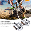 Bicycle Pedal Aluminum Alloy Lightweight Mountain MTB Cycling Bike Flat Pedals
