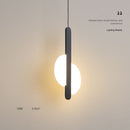 Room Hanging Lighting Bedside Lamp Pendant Lamp LED Ceiling Light Modern Style