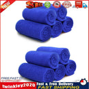 25x25cm Microfiber Car Cleaning Towel Motorcycle Washing Duster (10pcs) Newly