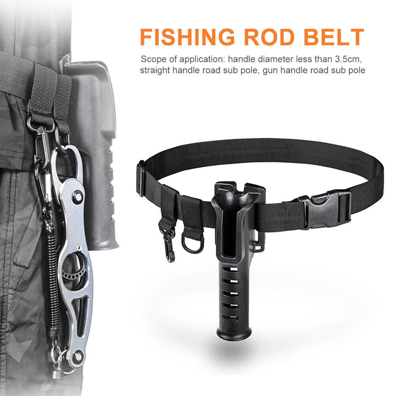 Fishing Rod Carry Strap Sling Portable Outdoor Adjustable Tackle Shoulder Belts