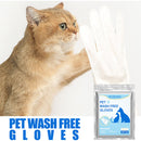 6pcs Cleaning Gloves No Rinse Disposable Gloves Wipes Stain Remover Pet Products