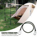 Outdoor Luggage Fixing Rope Clothesline Elastic Bungee Cord Straps (60cm) Newly
