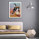 DIY Full Round Drill Diamond Painting 5D horse Poster Kit Newly