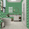 10pcs Retro Floor Tiles Wall Stickers Self-Adhesive Waterproof PVC Decals Mural