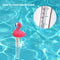 Floating Pool Thermometer Flamingo Water Temperature Meter for Aquarium