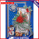 5D Flower Mosaic Diamond Painting Drawing Partial Special Shape Drill Craft Kit