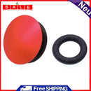 CNC MTB Road Bike Hollow Crank Cap Aluminum Crankset Screw Covers (Red)