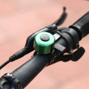 Bike Aluminum Alloy Mini Horn Bicycle Handlebar Alarm Ring Bell (Green) Newly
