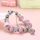 Cute Beads Women Rhinestone Pendant Hand Chain Girls Bracelet Jewelry Gift