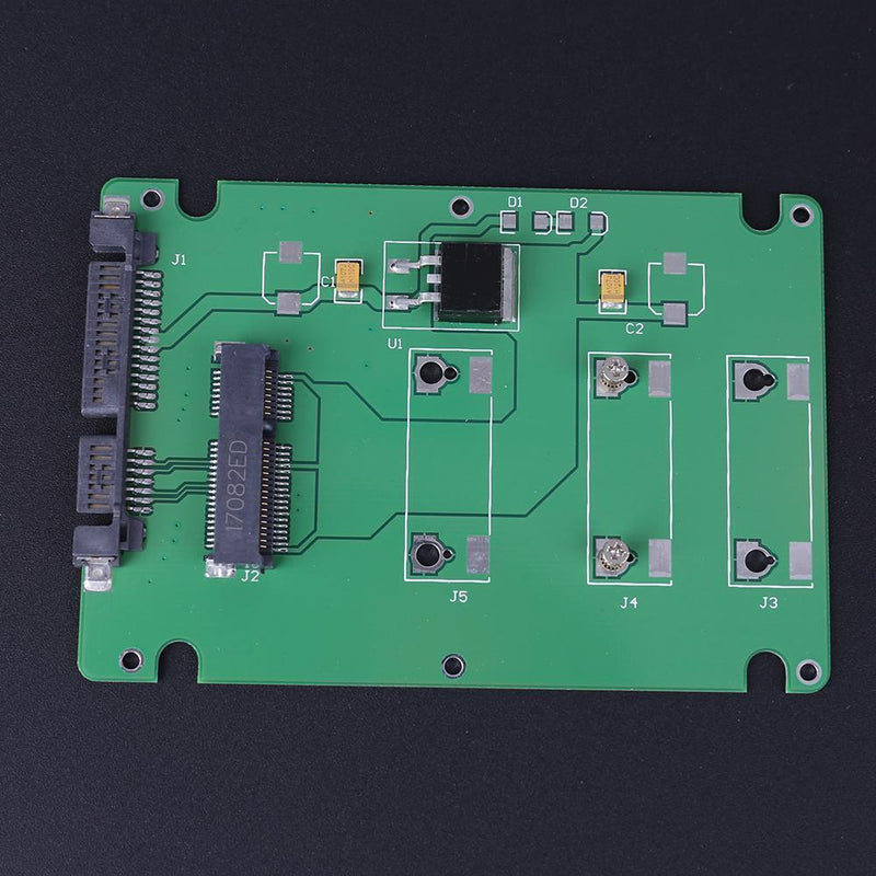 1pc SSD mSATA to 2.5"" SATA 3 Adapter Converter Card with 2.5"" Chassis