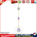 Hanging Moon Sun Heart Ball Light Catcher Crystal Outdoor Wind Chime (64) Newly