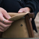 ShineTrip Side Bag Kermit Chair Armrest Storage Bags Outdoor Tools (Khaki)