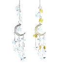 Curtain Hanging Drop Moon Star Pendant Crystal Wind Chime DIY Decorations
