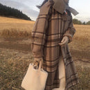 Autumn Handbag for Female Splicing Leather Plush Casual Shoulder Top-handle Bag