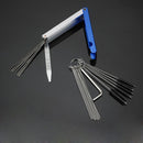 Brush Hex Wrench Dirt Jet Carburetor Cleaning Kit Aluminum box through pin