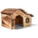 Wooden Hamster Nest House Tasteless And Non-toxic Hut Animals Small I9W0
