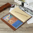 A6 To My Granddaughter Engraved Leather Journal Notebook Travel Diary Gift hot.