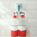 Rotable Hanging Wall Stickers Kitchen Holder Punch Free Hook Home Decoration