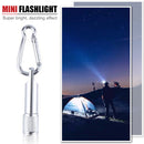 Portable Mini LED Aluminum Keychain Flashlight Light for Home Outdoor Camping