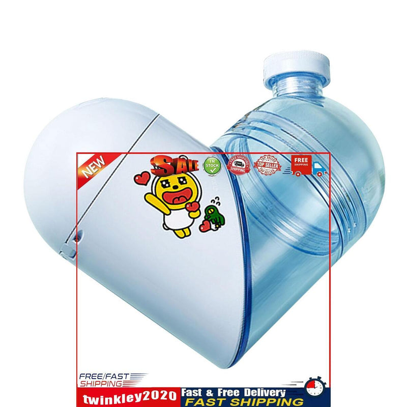Water Bottle - Love Heart Storage Rotatable Water Bottle for Sport (Blue) Newly