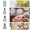5Pcs/Set Russian Flower Icing Piping Nozzles Tip Pastry Cake DIY Tool F3T4