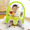 Baby Sofa Seat Skin Cartoon Plush Safety Seat Chair Without Cotton (Green) Newly