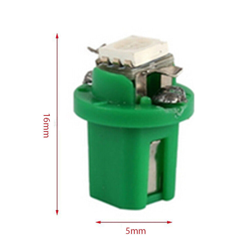 2pcs 5050SMD LED Car Lights Dashboard Warning Indicator Auto Instrument Lamp Kit