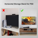 Horizontal Gamepad Storage Stand for PS5 Controller 16 Disc Capacity Rack Holder