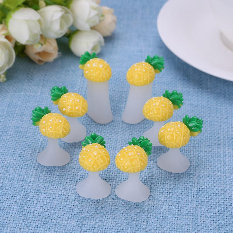 8pcs Silicone Toe Separator Dividers Polish Pedicure Tools(Pineapple Bag) Newly