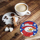 (Wooden) DIY Point Drill Coaster Christmas Style with Mat Shelf Kits (AA1080-5)