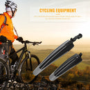 2pcs MTB Mountain Bike Rear Front Mudguard PP Bicycle Splash Fender Guard Set