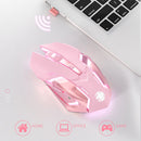 1600dpi 2.4GHz USB Mute Mouse Home Office Gaming Wireless Home Laptop Mouse