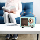 Retro Bluetooth-compatible Speaker Memory Card AUX Audio Playback Music Player