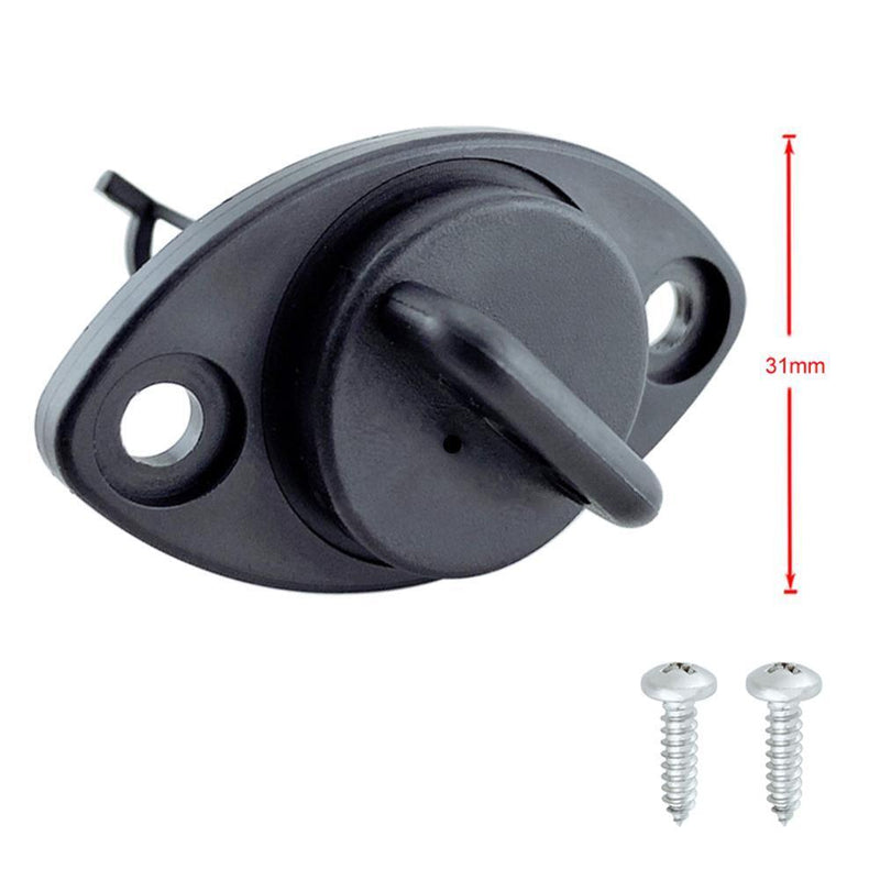 Stainless Steel Marine Boat Oval Drain Plug Raft Kayak Screw Sealing Plugs
