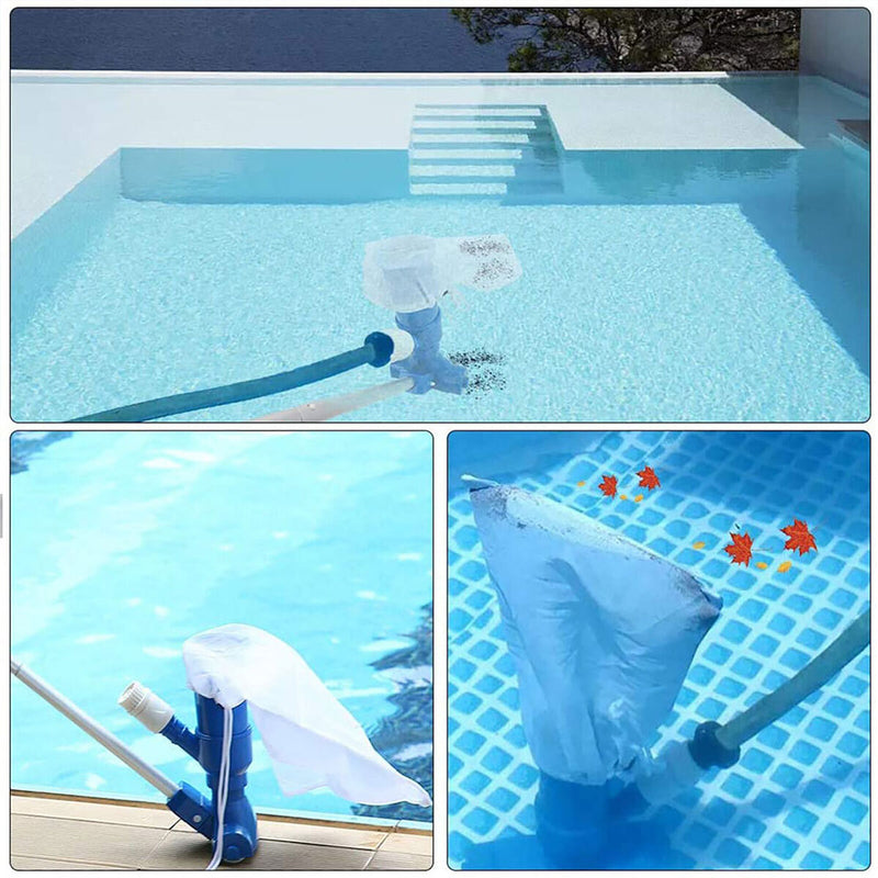 Pool Cleaner - Attached to Garden Hose Above Swimming Pool Vacuum Jet Cleaner