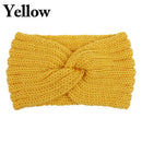 Hair Accessories Knitted Headband Ear Warmer Headband Cross Knot Hairband