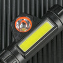 Rechargeable 2500lm Stepless Dimming Headlamp Head Lamp Working Light Headlight
