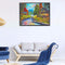 5D Diamond Painting Kit DIY river hut Full Round Drill Home Decoration