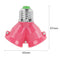 E27 to 2E27 Lamp Holder Converter Socket Splitter Adapter Bulb Base (Pink) Newly