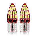 24SMD COB 12V LED License Plate Light T10 W5W Car LED Reading Bulbs Dome Map