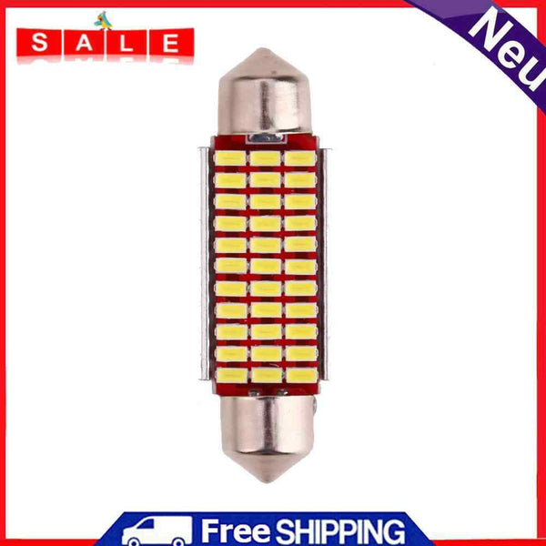 1pc 41mm 33SMD Car Styling Double Point High Light Car Coding Reading Lamp Interior