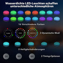 Waterproof Submersible Lights - Adjustable Lighting Modes for Party Bar Tank