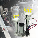 Horn Kit for Cars Trucks Trains Lorrys Boat Dual Trumpet Car Air Horn Kit